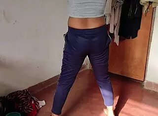 South Indian Girl With A Big Ass Working Out