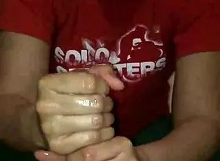 Big Cock Strokes Huge Load