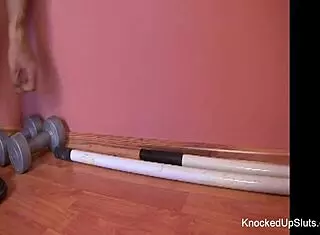 blonde pregnant babe loves that cock!