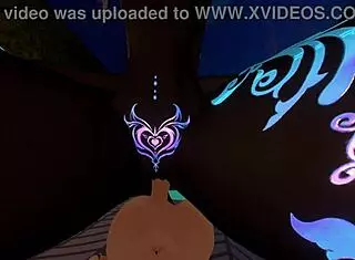 Mommy Riding Her Cute Femboy with Creampie.