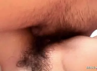 Skinny Japanese girl seduced.