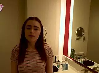 Stepdad seth creampies babysitter reese robbins in doggy.