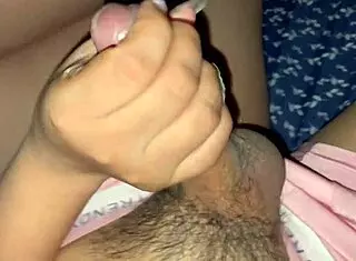 My friend's girlfriend sucks it deliciously, what a housewife treat!