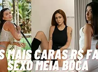 brazilian prostitute says 'i'll masturbate before assfucking you'