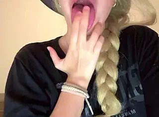 Cute Coed's Wet Pussy Squirts in Delicious Orgasm!