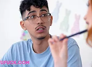 Scarlet sucks diego, rides to finish 😍