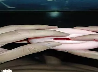 trailer kissy gives me a deepthroat blowjob close up