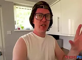 leeds nerd fingerbangs skinny brit