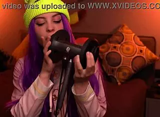 Detailed ASMR session where Moona licks ears gently