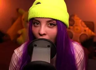 Detailed ASMR session where Moona licks ears gently