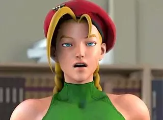 Is Cammy dominating Yuri in this futanari battle?