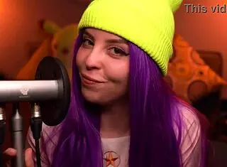 Detailed ASMR session where Moona licks ears gently