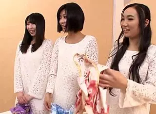 Men Ravish Three Japanese Sluts in Wild Orgy!