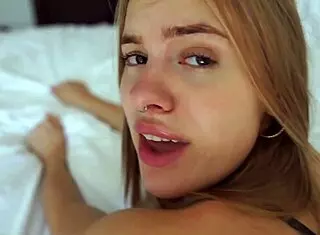 this creampie in her tight pussy was definitely deserved by mira david in pov fucking with big ass bent over