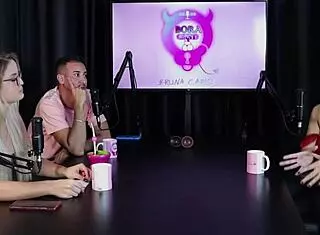 blonde teen in lingerie gets involved in bdsm swingers group sex