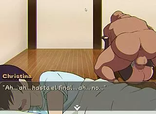 Ntr game features creampie action sowing rice into christina in intense session