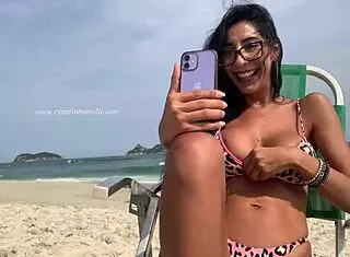 private chat live on the beach with renatinha mello