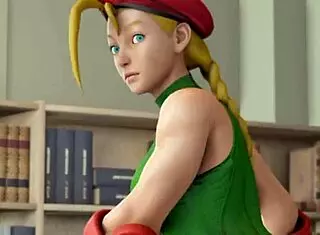 Is Cammy dominating Yuri in this futanari battle?