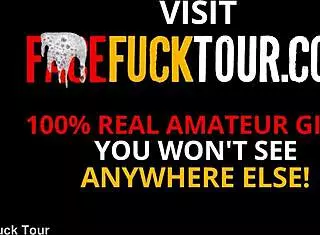 Using Her Face for Rough Deepthroat Pounding 😈