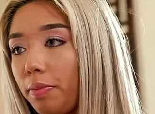 I am asian teen surprising neighbor with naked creampie on birthday