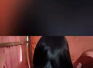 client satisfied with shemale blowjob, recorded naughty face