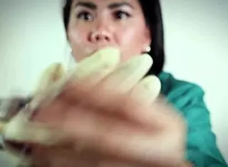 Nurse Uses Latex Gloves In Hospital Fetish Scene With Patient