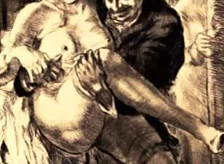 Vintage Erotic Art Featuring Beaver