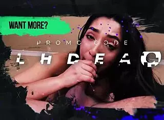 lustful brunette says 'fuck me hard, boss'