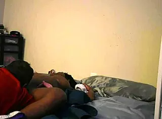 Amateur Homemade Ebony Bent Over For Pounding