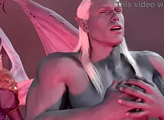 Baldur's Gate 3 naked playthrough features Mizora's seduction and monster penis sex scene