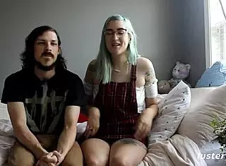 Hunny and Tyler fuck monster cock.