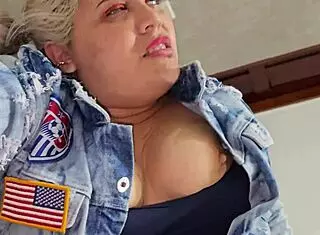 Latina blonde's ass gets dick and more dick in anal fucking