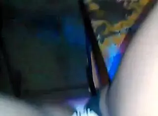 monique shows her phat pussy to me