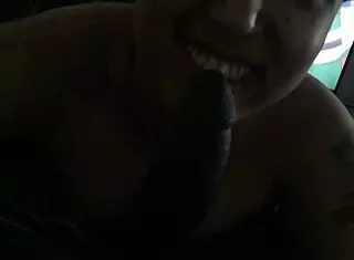 Cutie C swallows cum after intense face fucking