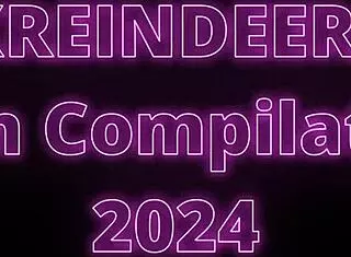 Xreindeers' 2024 Cum Compilation Featuring Cute Asian 4some Scenes