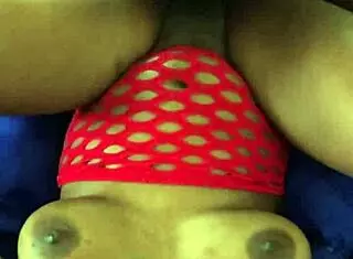 HOT passionate sex with neighbors! Bent over for BIG BLACK COCK in missionary quickie!