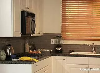 Milf Fucks Blonde Teen 18+ in Passionate Lesbian Encounter with Oral and Pussy Play.