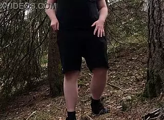 Chubbykaot Enjoys Solo Time In The Forest Again