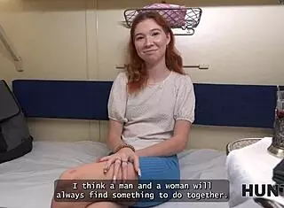 hunt4k young 18+ babe craves anal fuck and blowjob with stranger in public pov