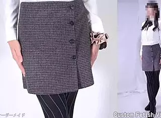 Pantyhose Fetish With Skirt And Stockings For Emotional Satisfaction