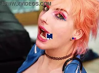 Victoria Greene Sucks Cock, 'Drenched In Cum!'