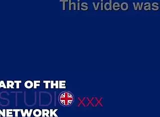 Two Posh Lesbians Feeling Intense Pleasure with Strap-On Dildo