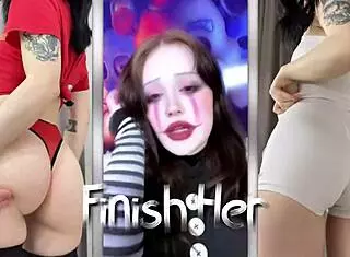 Horny Girl Nymphomaniac Squirts Tender Pussy