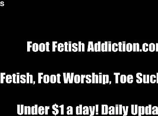 lesbian footjob with dirty sneakers licking.