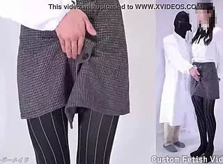 Pantyhose Fetish With Skirt And Stockings For Emotional Satisfaction