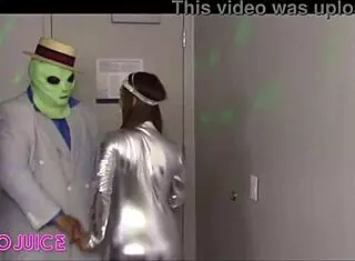Disco dancing black cock alien meets nicci taylor 😎