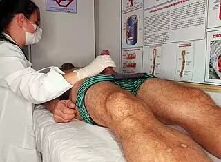 Pretty Young Nurse In Hospital Gets Wet Seeing My Hard Cock