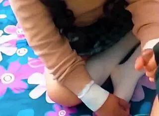 I fuck my best friend to console her, she sucks like a pro