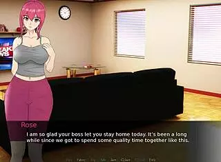 Lets Play Sullied Rose With Big Tits And Pussy Action