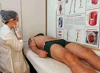 I had an unforgetable erection in front of the nurse